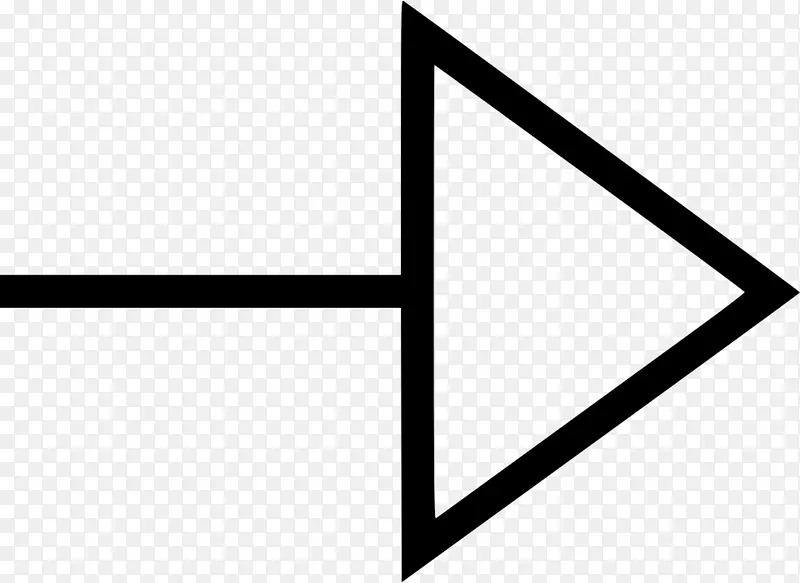 直角箭头计算机图标点三角形
