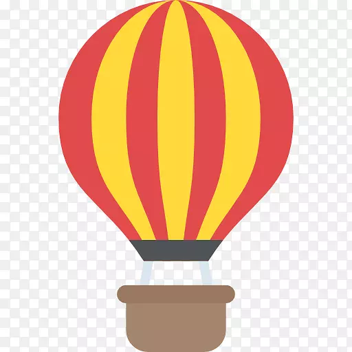 热气球电脑图标飞行剪辑艺术气球