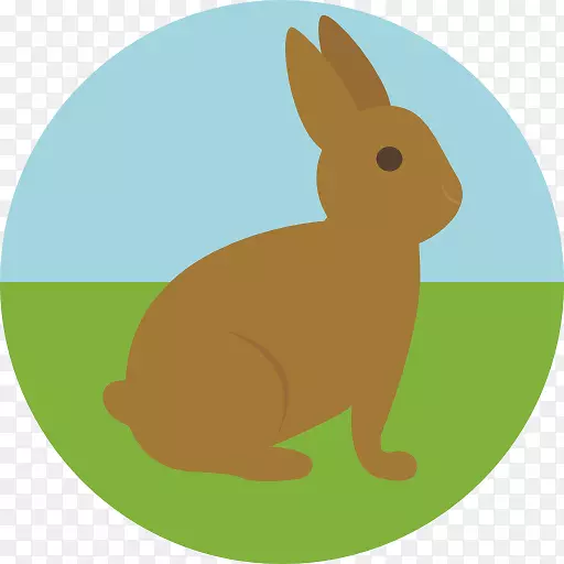 国内兔子电脑图标复活节兔子剪贴画-复活节