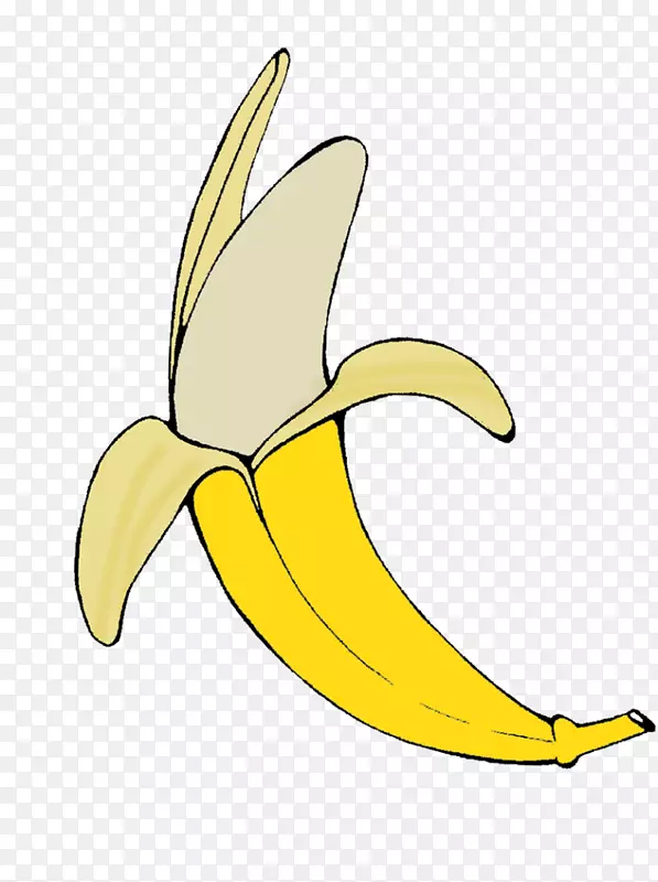香蕉地球卡通剪贴画-香蕉