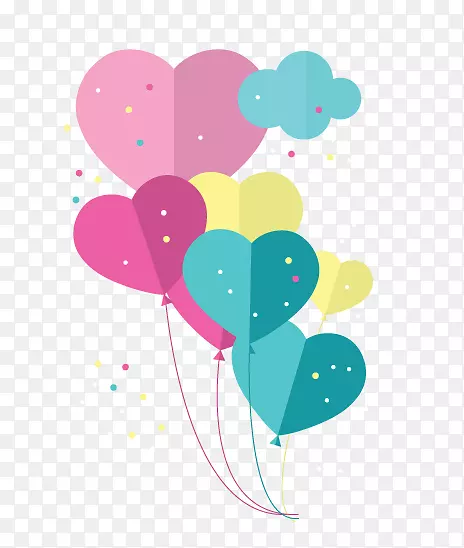 生日蛋糕贺卡气球周年纪念-生日