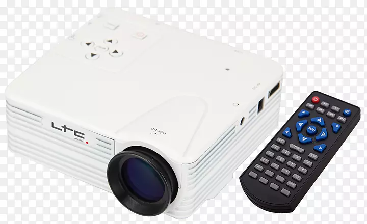 多媒体投影仪数字光处理手持投影机高清电视放映机