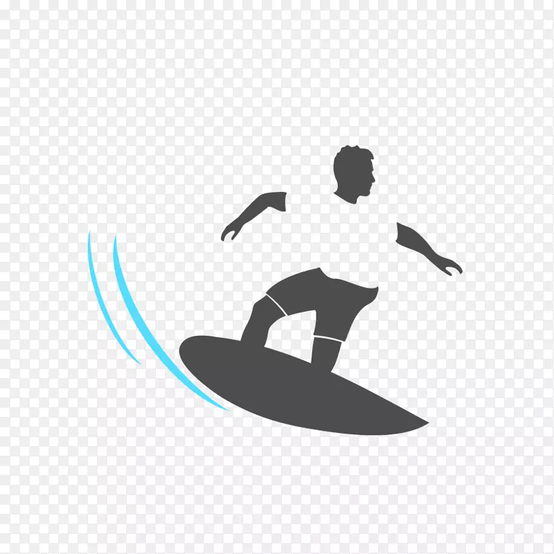 标志冲浪元素滑板字体冲浪