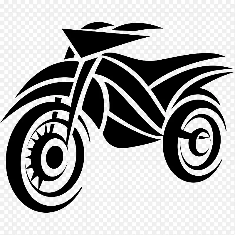 摩托车-全地形车辆纹身.摩托车