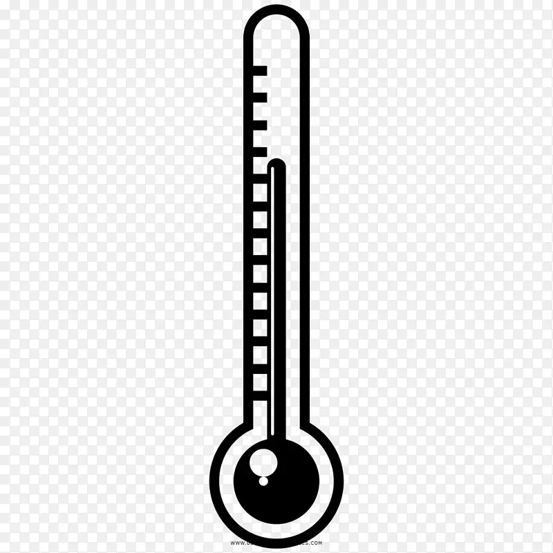 医疗温度计温度电脑图标发烧