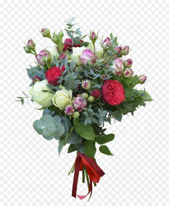 鲜花花束周年纪念花园玫瑰生日-鲜花