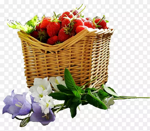 花卉设计食品礼品篮草莓奥格里斯-草莓