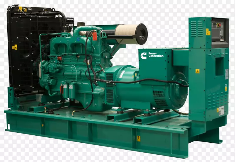 柴油发电机康明斯发电机发电站发动机-发电机-能量