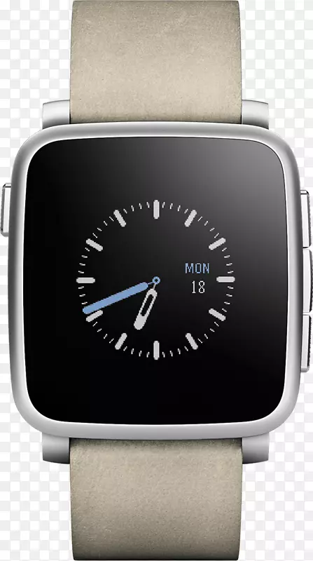 鹅卵石时钢苹果手表系列2智能手表-手表