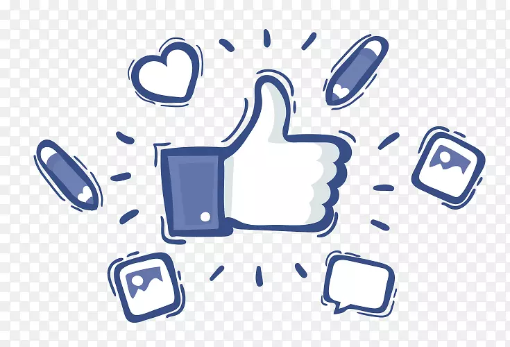社交网络广告，如按钮Facebook，Inc.社交媒体营销-Facebook
