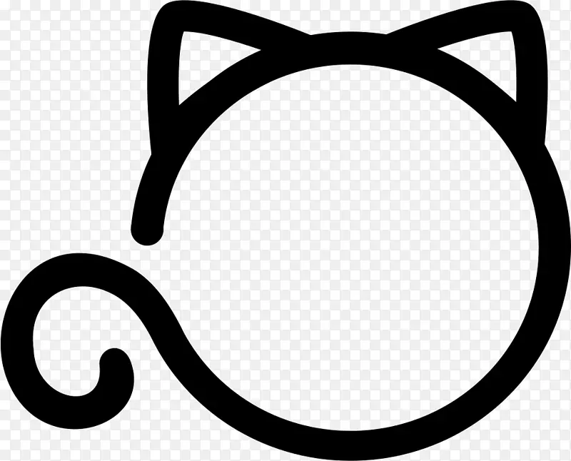 猫电脑图标剪贴画-猫