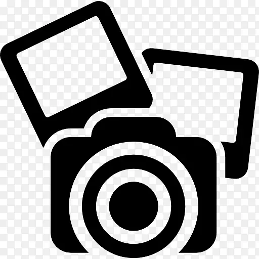 摄像机计算机图标封装PostScript-照相机