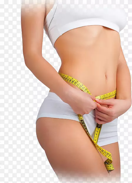 脂肪组织减肥，人体腰部-女性