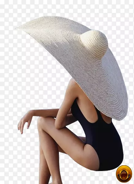 太阳帽草帽泳装时尚帽