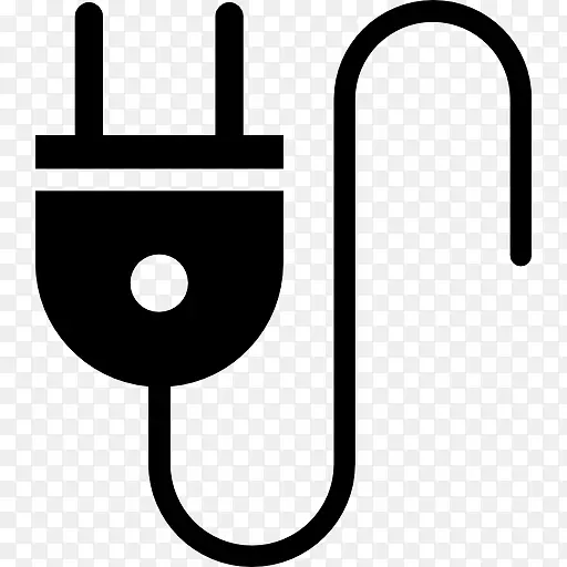 交流电源插头和插座计算机图标电气符号