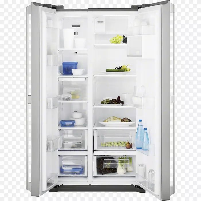 冰箱，伊莱克斯冰箱-冷冻机厘米。91 h-177冷柜自动解冻-冰箱