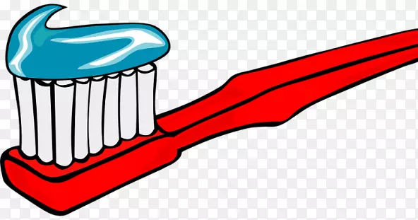 牙刷漱口水牙刷夹艺术牙刷