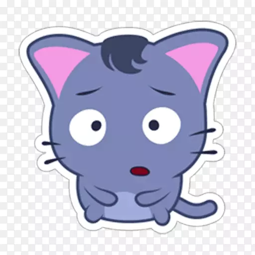 胡须猫科剪贴画小猫
