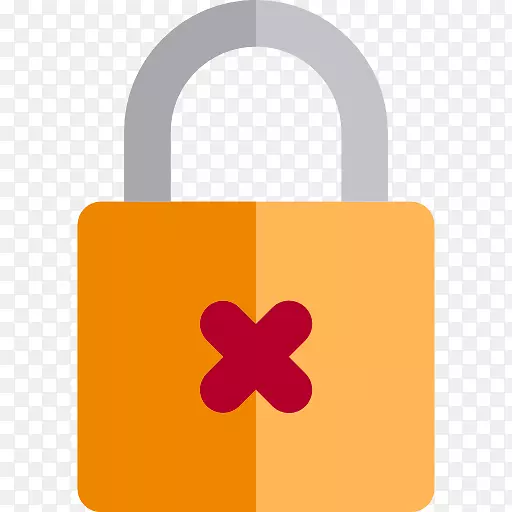 挂锁计算机图标计算机软件挂锁