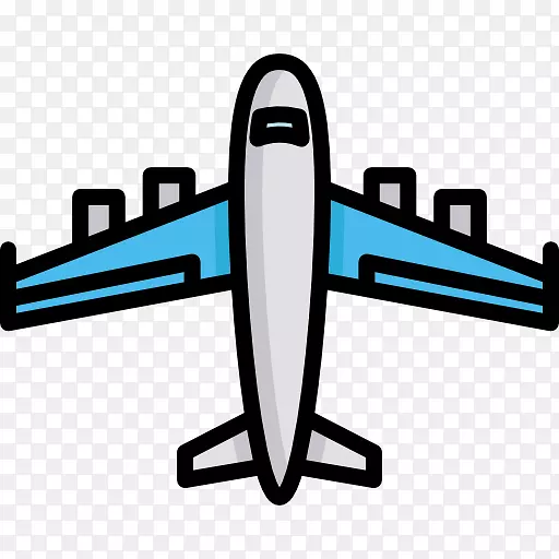 飞机空运飞机计算机图标剪贴画飞机