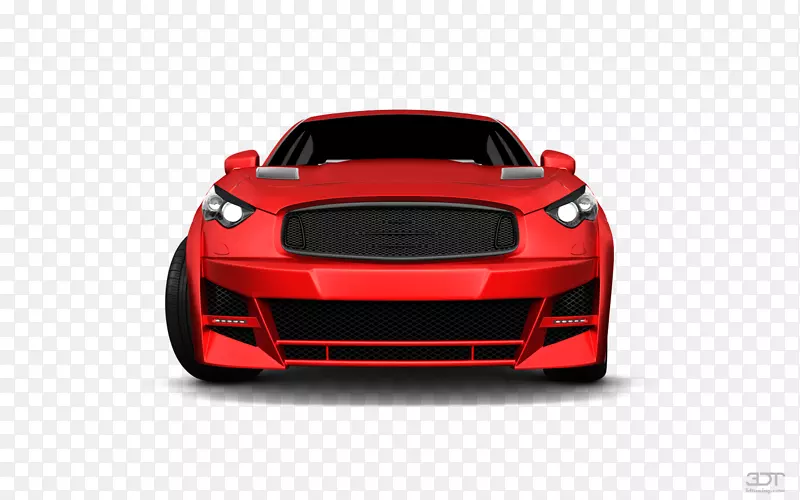 超级跑车汽车照明汽车设计保险杠红色汽车