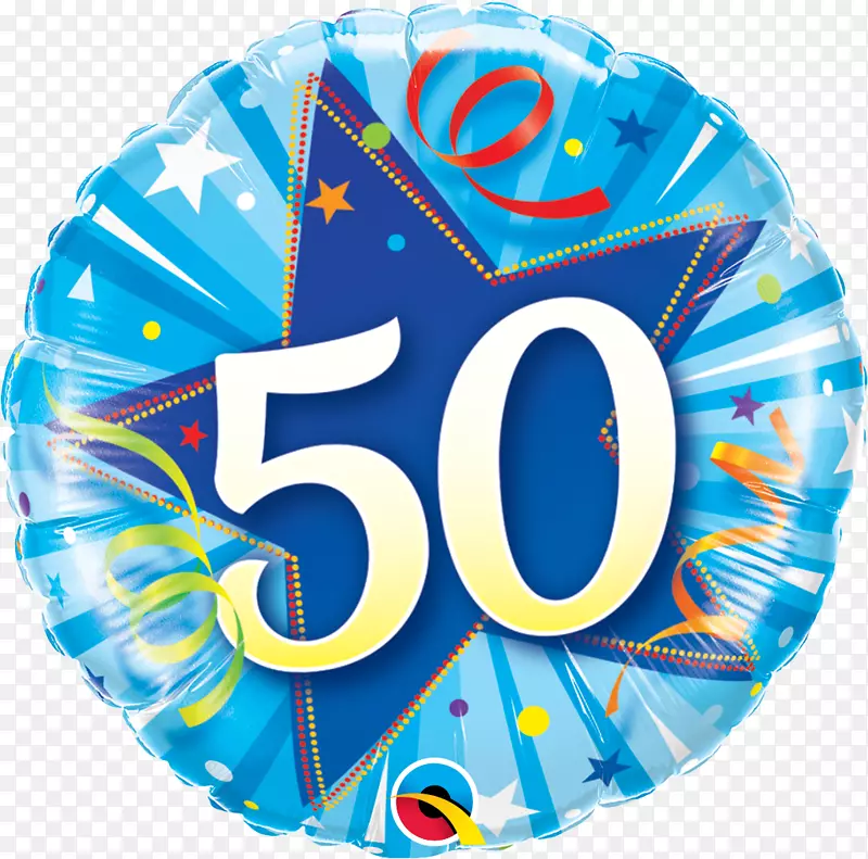 气球生日派对花束周年纪念-50周年