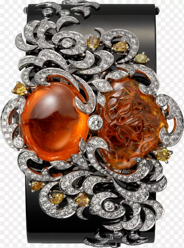 卡地亚宝石珠宝耳环手表.珠宝模型