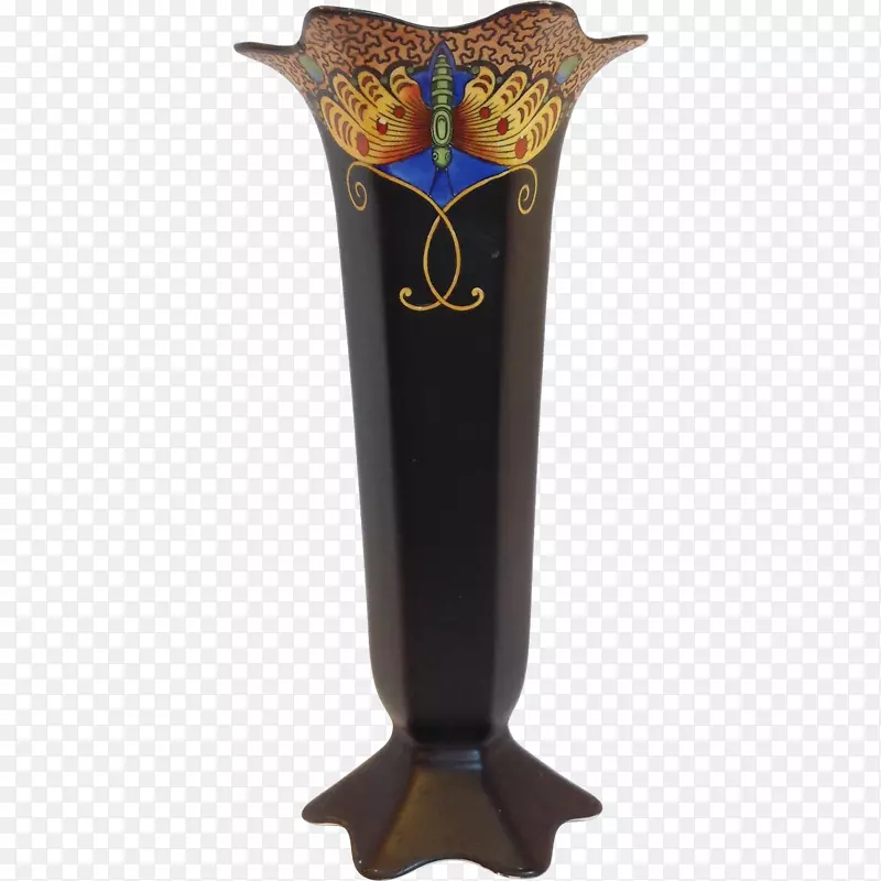 钴蓝花瓶-艺术装饰