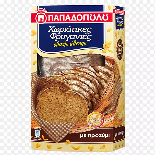 土司帕帕佐普洛斯饼干黑麦饼干烤面包