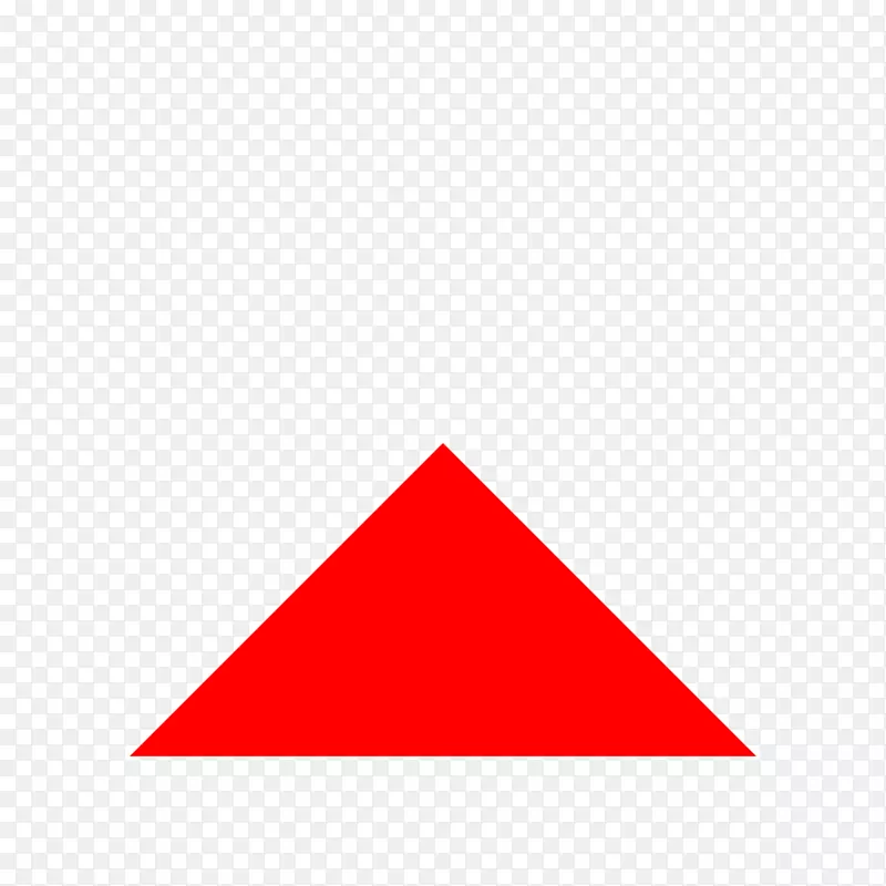 三角形标志点-红色箭头