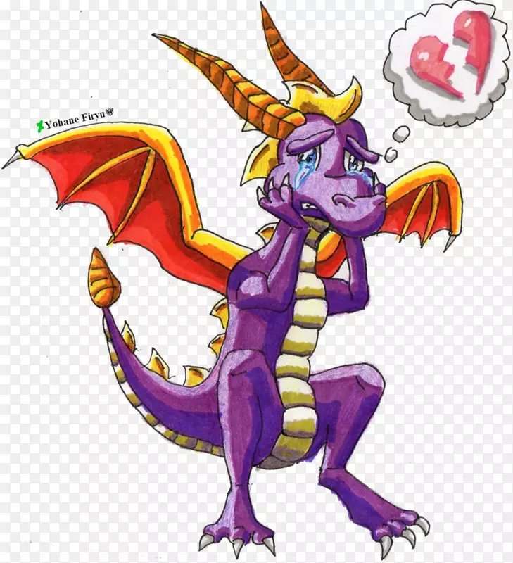 斯皮罗龙画艺术-龙