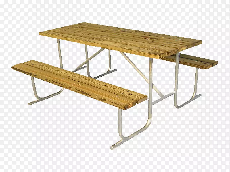 野餐桌公园家具长椅电脑桌