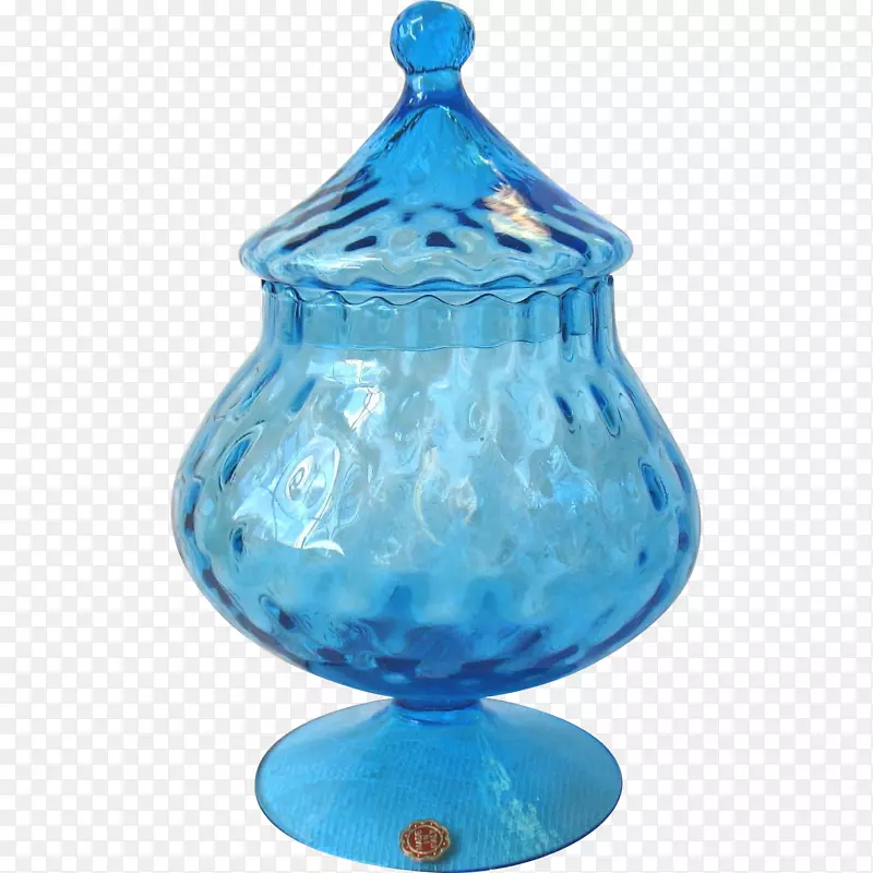 玻璃绿松石花瓶玻璃罐