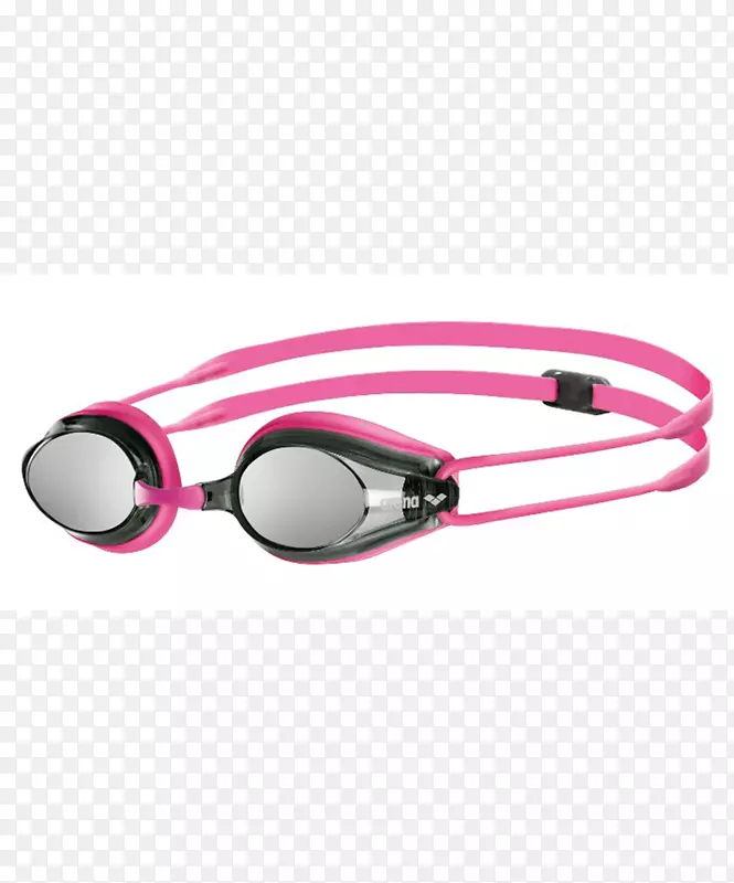 竞技场护目镜游泳运动员运动公司粉红护目镜