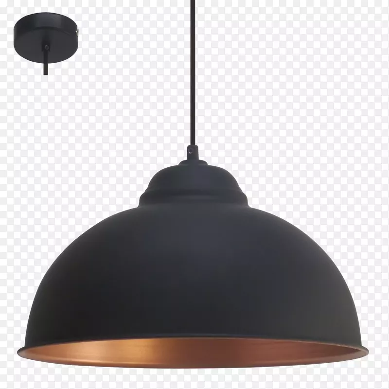 吊灯-灯具-铜