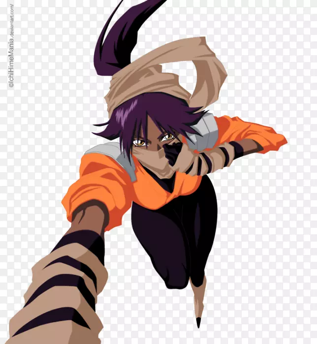 Yoruichi shihouin soifon by akuya kuchiki Kisuke urhara rukia kuchiki漂白剂