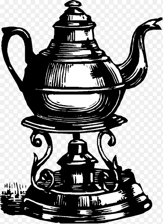 茶壶茶会伯爵灰色茶具