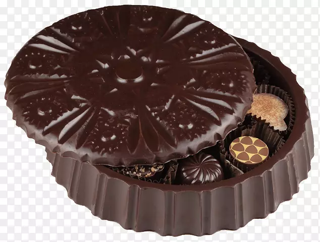巧克力松露加那酸脯巧克力蛋糕-巧克力