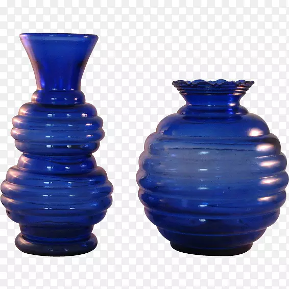 钴蓝花瓶玻璃花瓶