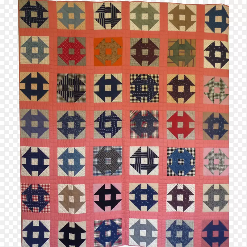 对称纺织品平方米图案.拼贴