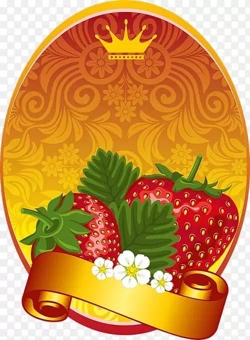 草莓汁果酱-草莓