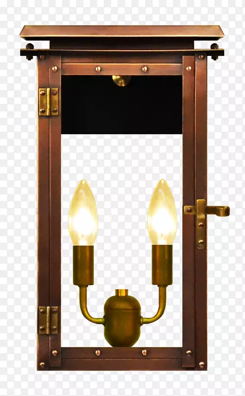 电灯灯笼铜匠电煤气照明