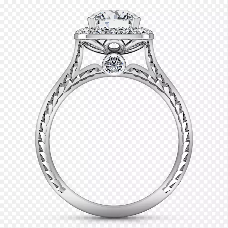订婚戒指，珠宝，结婚戒指，加布里埃尔公司。-环