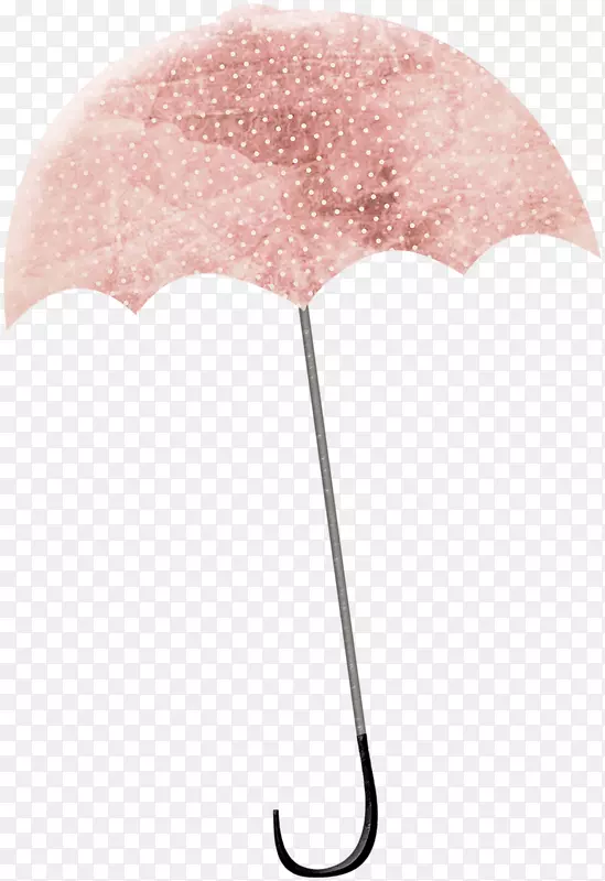 粉红色伞