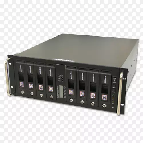 磁盘阵列iscsi 19英寸机架网络存储系统机架单元