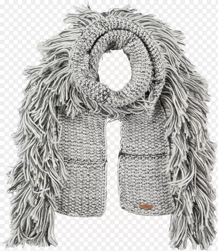 围巾手套服装配件羊毛条纹围巾