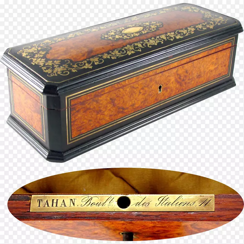 棺材盒镶嵌巴黎伯乐木箱