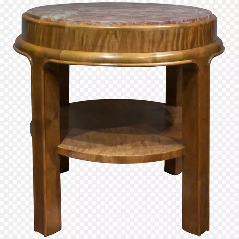 咖啡桌木材染色侧桌
