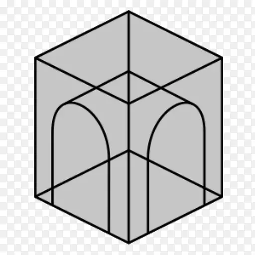 立方体桌面壁纸剪贴画-立方体