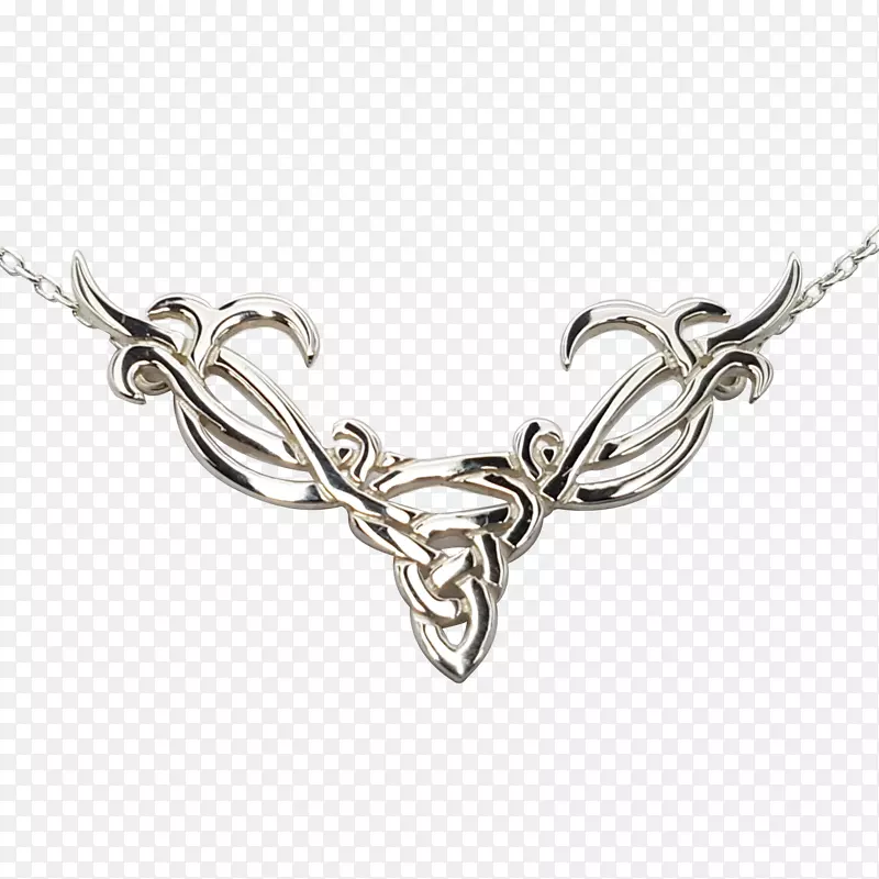 来自Skye有限公司的爱情项链珠宝耳环魅力和吊坠-项链
